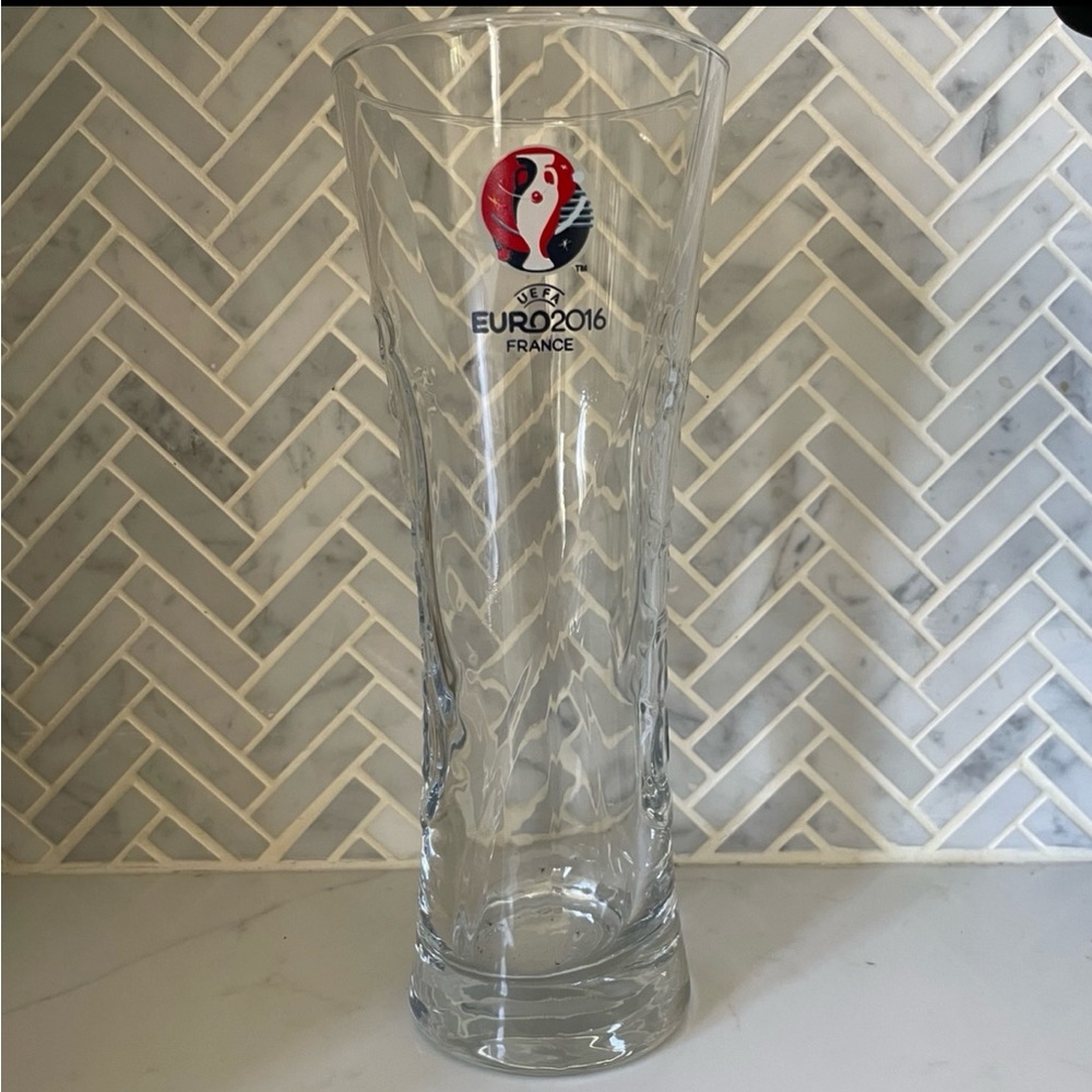 Carlsberg Euro 2016 UEFA France Beer Glass